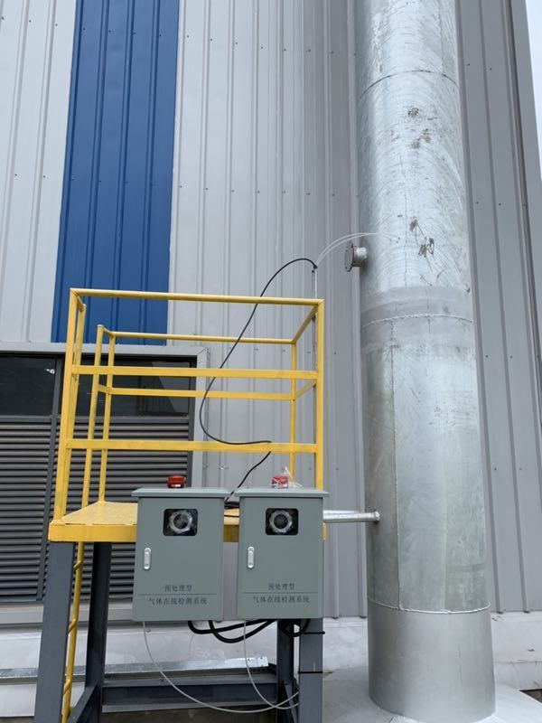 揮發性有機物VOCs在線監測站安裝現場