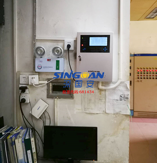 二氧化硫氣體檢測儀安裝現場