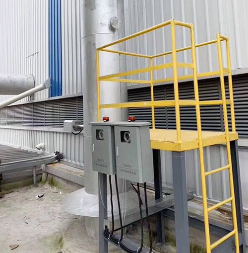 VOC在線監測系統安裝現場