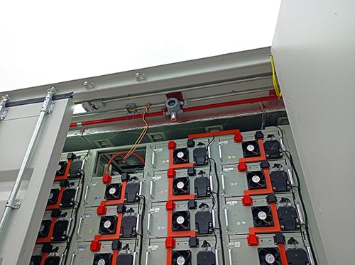 氣體檢測儀安裝現場圖