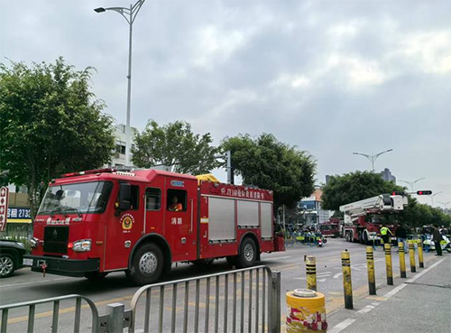 深圳寶安一施工現場地面坍塌事故