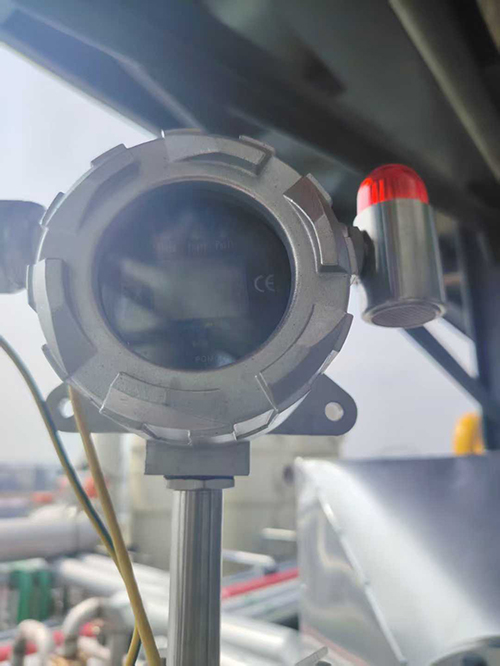 焚燒爐管道法蘭式氮氧化物檢測儀